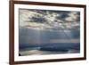 View from Crown Point, Columbia Gorge National Scenic Area, Oregon, USA-Rick A. Brown-Framed Photographic Print