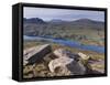 View from Cul Mor Towards Suilven, Coigach - Assynt Swt, Sutherland, Highlands, Scotland, UK-Joe Cornish-Framed Stretched Canvas