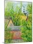 View from Cynthia's Window, Dalham, Suffolk-Joan Thewsey-Mounted Giclee Print