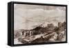 View from Darjeeling, Mount Everest-null-Framed Stretched Canvas