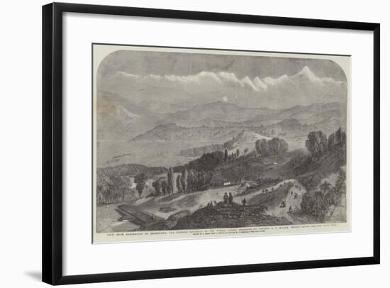 View from Darjeeling of Deodhunga-Samuel Read-Framed Giclee Print