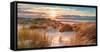 View from Dune Top over North Sea-CreativeNature_nl-Framed Stretched Canvas