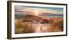 View from Dune Top over North Sea-CreativeNature_nl-Framed Photographic Print