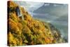 View from Eichfelsen of the Donautal (Danube Valley), Near Beuron, Baden-Wurttemberg, Germany-Jochen Schlenker-Stretched Canvas