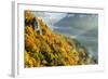 View from Eichfelsen of the Donautal (Danube Valley), Near Beuron, Baden-Wurttemberg, Germany-Jochen Schlenker-Framed Photographic Print