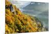 View from Eichfelsen of the Donautal (Danube Valley), Near Beuron, Baden-Wurttemberg, Germany-Jochen Schlenker-Mounted Photographic Print