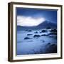 View from Elgol Beach to the Cuillin Hills, Isle of Skye, Scotland, UK-Nadia Isakova-Framed Photographic Print