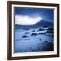 View from Elgol Beach to the Cuillin Hills, Isle of Skye, Scotland, UK-Nadia Isakova-Framed Photographic Print