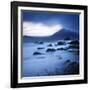 View from Elgol Beach to the Cuillin Hills, Isle of Skye, Scotland, UK-Nadia Isakova-Framed Photographic Print