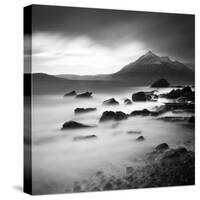 View from Elgol Beach to the Cuillin Hills, Isle of Skye, Scotland, UK-Nadia Isakova-Stretched Canvas