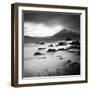 View from Elgol Beach to the Cuillin Hills, Isle of Skye, Scotland, UK-Nadia Isakova-Framed Premium Photographic Print