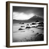 View from Elgol Beach to the Cuillin Hills, Isle of Skye, Scotland, UK-Nadia Isakova-Framed Photographic Print