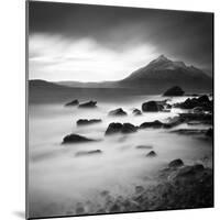 View from Elgol Beach to the Cuillin Hills, Isle of Skye, Scotland, UK-Nadia Isakova-Mounted Photographic Print