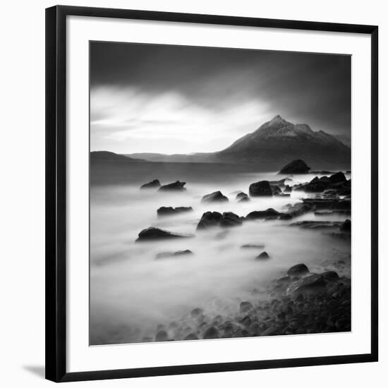 View from Elgol Beach to the Cuillin Hills, Isle of Skye, Scotland, UK-Nadia Isakova-Framed Photographic Print