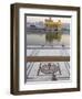 View from Entrance Gate of Holy Pool and Sikh Temple, Golden Temple, Amritsar, Punjab State, India-Eitan Simanor-Framed Photographic Print