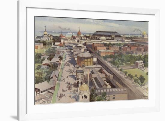 View from Ferris Wheel-null-Framed Giclee Print