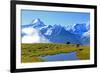 View from First to Bernese Alps, Grindelwald, Bernese Oberland, Canton of Bern, Switzerland, Europe-Hans-Peter Merten-Framed Photographic Print