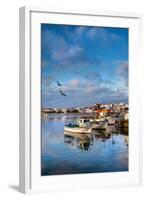 View from Fishing Harbour Towards Old Town, Lagos, Algarve, Portugal-Sabine Lubenow-Framed Photographic Print