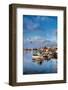 View from Fishing Harbour Towards Old Town, Lagos, Algarve, Portugal-Sabine Lubenow-Framed Photographic Print