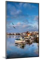 View from Fishing Harbour Towards Old Town, Lagos, Algarve, Portugal-Sabine Lubenow-Mounted Photographic Print
