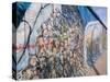 View from Former East Berlin of a Section of Berlin Wall, Berlin, Germany-Gavin Hellier-Stretched Canvas