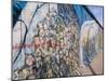 View from Former East Berlin of a Section of Berlin Wall, Berlin, Germany-Gavin Hellier-Mounted Photographic Print