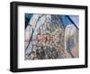 View from Former East Berlin of a Section of Berlin Wall, Berlin, Germany-Gavin Hellier-Framed Photographic Print