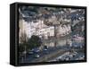 View from Fort George, Saint Peter Port, Guernsey, Channel Islands, United Kingdom, Europe-J P De Manne-Framed Stretched Canvas