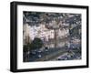 View from Fort George, Saint Peter Port, Guernsey, Channel Islands, United Kingdom, Europe-J P De Manne-Framed Photographic Print