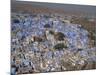 View from Fort of Blue Houses of Brahmin Caste Residents of City, Jodhpur, Rajasthan State, India-Harding Robert-Mounted Photographic Print