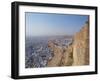 View from Fort of Blue Houses of Brahmin Caste Residents of City, Jodhpur, Rajasthan State, India-Harding Robert-Framed Photographic Print