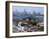 View from Fort San Felipe Towards Boca Grande, Cartagena, Colombia, South America-Ethel Davies-Framed Photographic Print