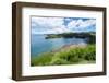 View from Fort Soledad over Utamac Bay in Guam, Us Territory, Central Pacific, Pacific-Michael Runkel-Framed Photographic Print