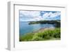 View from Fort Soledad over Utamac Bay in Guam, Us Territory, Central Pacific, Pacific-Michael Runkel-Framed Photographic Print