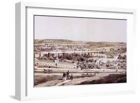 View from Gamble's Hill, Richmond, Virginia, from 'Album of Virginia', 1858-Edward Beyer-Framed Giclee Print