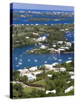 View from Gibbs Hill Overlooking Southampton Parish, Bermuda-Gavin Hellier-Stretched Canvas
