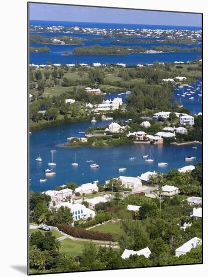 View from Gibbs Hill Overlooking Southampton Parish, Bermuda-Gavin Hellier-Mounted Photographic Print