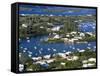 View from Gibbs Hill Overlooking Southampton Parish, Bermuda-Gavin Hellier-Framed Stretched Canvas