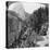 View from Glacier Canyon to Half Dome, Yosemite Valley, California, USA, 1902-Underwood & Underwood-Stretched Canvas