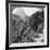 View from Glacier Canyon to Half Dome, Yosemite Valley, California, USA, 1902-Underwood & Underwood-Framed Giclee Print