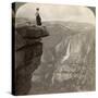 View from Glacier Point, Yosemite Valley, California, USA, 1902-Underwood & Underwood-Stretched Canvas