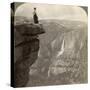 View from Glacier Point, Yosemite Valley, California, USA, 1902-Underwood & Underwood-Stretched Canvas