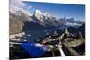 View from Gokyo Ri, 5300 Metres, Dudh Kosi Valley, Solu Khumbu (Everest) Region, Nepal, Himalayas-Ben Pipe-Mounted Photographic Print