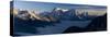 View from Gokyo Ri (5300 Metres), Dudh Kosi Valley, Solu Khumbu (Everest) Region, Nepal, Himalayas-Ben Pipe-Stretched Canvas