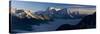 View from Gokyo Ri (5300 Metres), Dudh Kosi Valley, Solu Khumbu (Everest) Region, Nepal, Himalayas-Ben Pipe-Stretched Canvas