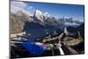 View from Gokyo Ri, 5300 Metres, Dudh Kosi Valley, Solu Khumbu (Everest) Region, Nepal, Himalayas-Ben Pipe-Mounted Premium Photographic Print