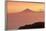 View from Gomera to Tenerife with Teide Volcano at Sunrise, Canary Islands, Spain, Atlantic, Europe-Markus Lange-Framed Photographic Print