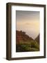 View from Gomera to Tenerife with Teide Volcano at Sunrise, Canary Islands, Spain, Atlantic, Europe-Markus Lange-Framed Photographic Print