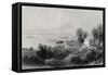 View from Gowanus Heights, Brooklyn-William Henry Bartlett-Framed Stretched Canvas