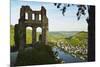 View from Grevenburg Castle of Traben-Trarbach and Moselle River (Mosel)-Jochen Schlenker-Mounted Photographic Print